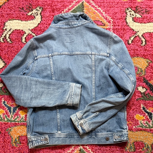 Ag Adriano Goldschmied Light Blue Denim Jacket - Picture 6 of 6